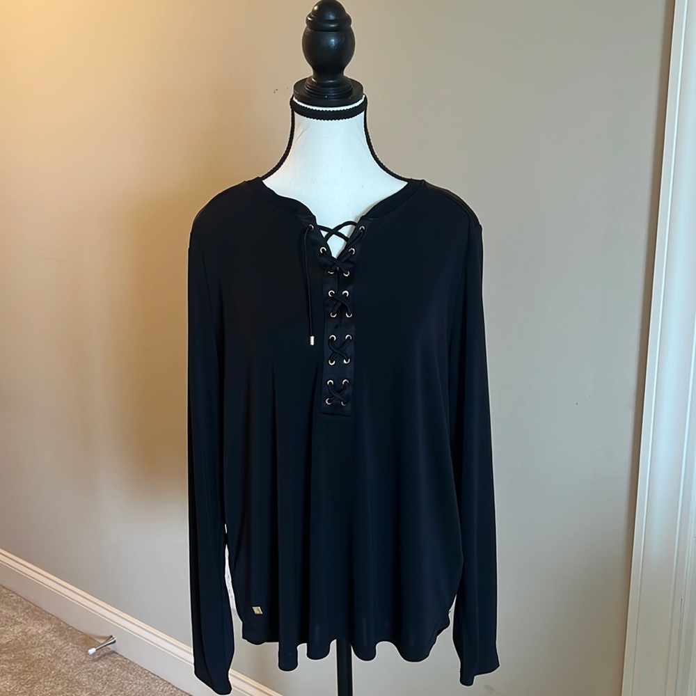Ralph Lauren XL long sleeve polyester shirt